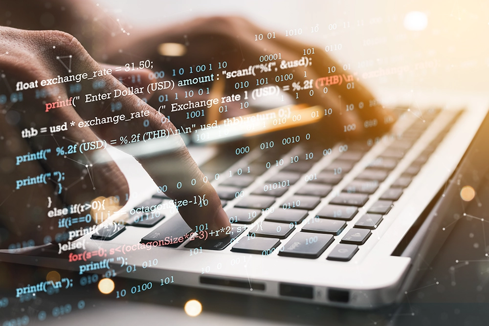 福岡のホームページ制作会社のWebaxisのWEBコーディングイメージ画像