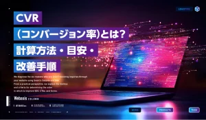 CVRの分子と分母を確認しながらホームページを分析するWeb担当者