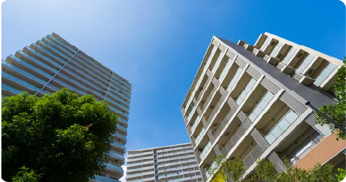 不動産チラシ.COMの主な取引業種であるマンションデベロッパー様イメージ