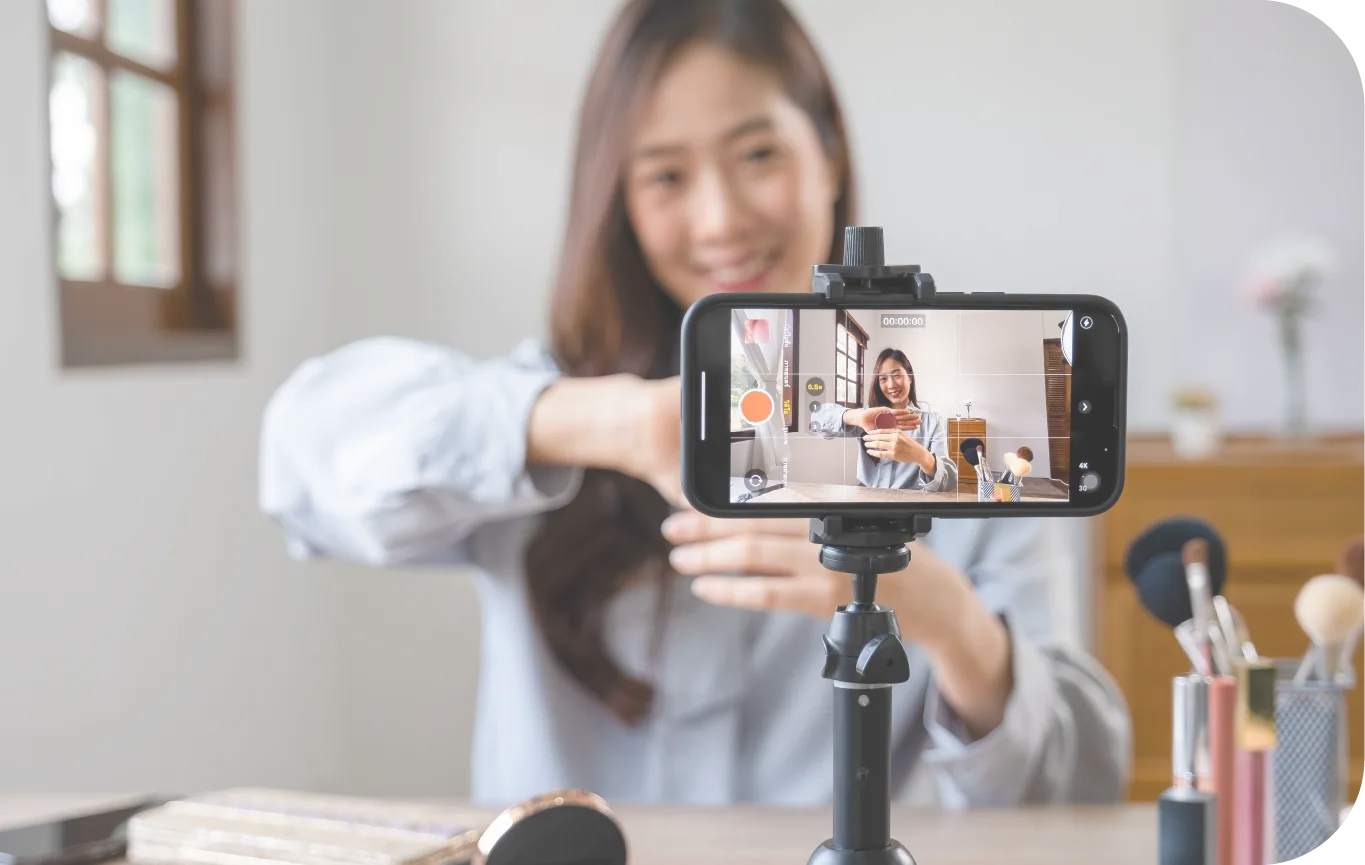 地域特化のインフルエンサーイメージ画像