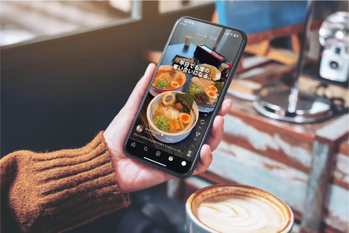 飲食店の集客強化を目的としインフルエンサーキャスティング事例