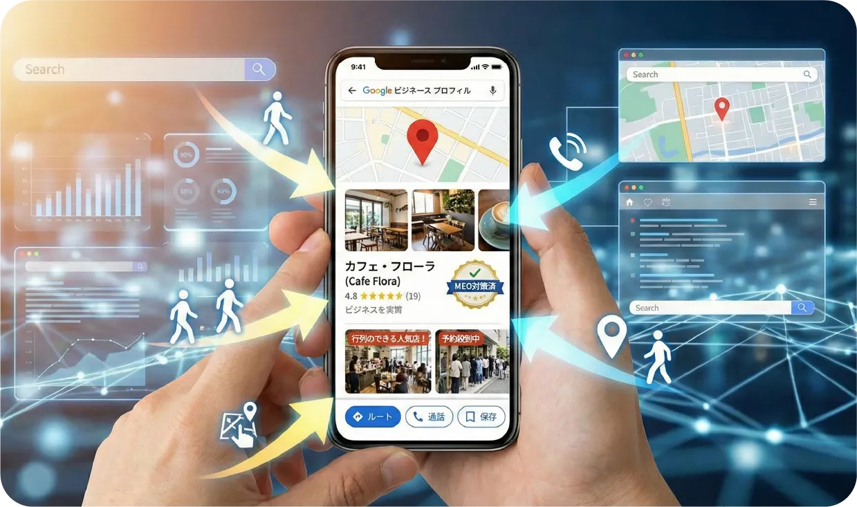 Google検索・Googleマップに表示される無料の店舗情報