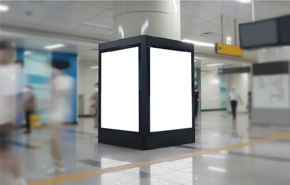 自社ビジョン設置プランの案内イメージ画像