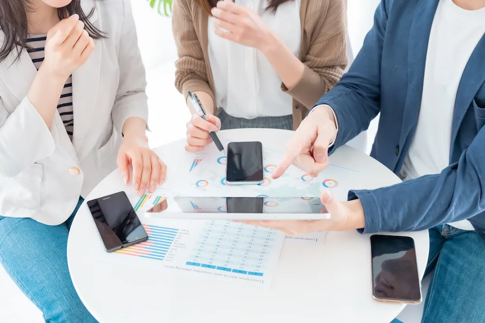 reQruの採用LPテンプレートページ1のユニークポイント1