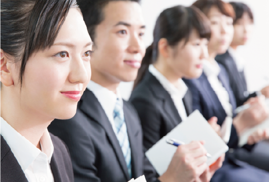 福岡のリクルート広告代理店が制作する学内イベントや企業単独説明会での装飾を活用したイメージ