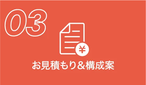 動画制作の流れのお見積り&構成案のイメージ画像