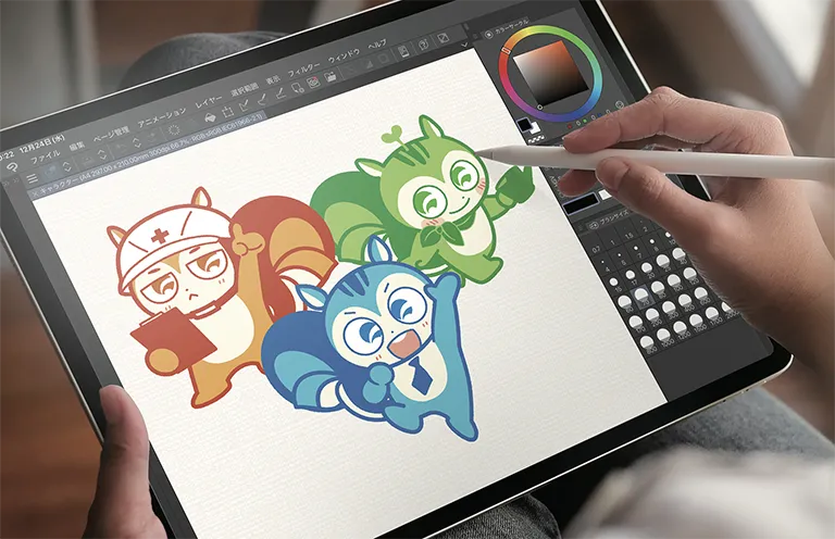 企業キャラクター制作事例｜創業70周年の想いをカタチに。 事業を象徴するキャラクター開発