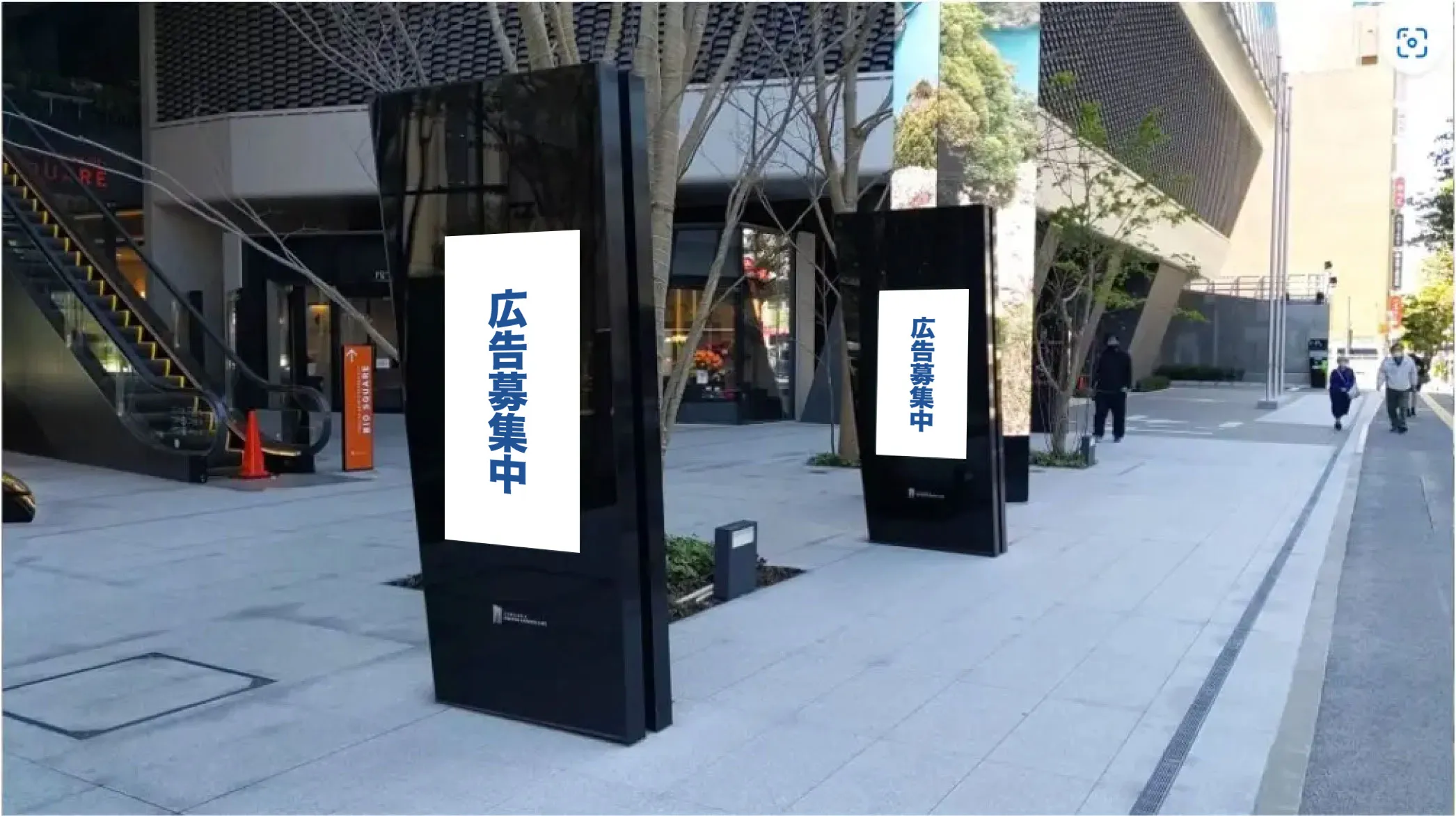 福岡の看板・福岡のデジタルサイネージ広告会社のイメージ福岡大名ガーデンシティビジョン 単方向ＬＥＤビジョン