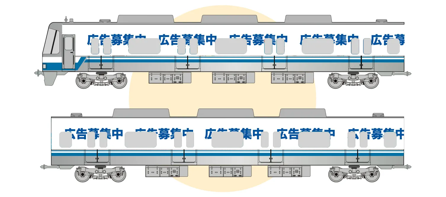 福岡の看板・福岡のデジタルサイネージ広告会社のイメージ車体ラッピング広告