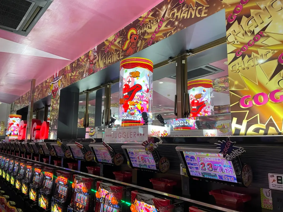 ナンニチ新栄店 ジャグラーコーナー装飾事例 02